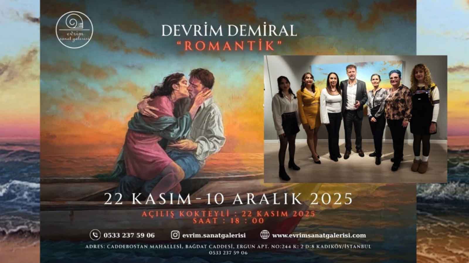 L'exposition Romantik de Devrim Demiral a ouvert ses portes à Istanbul.